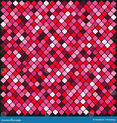 Colorful Multi Color Square Tiles Stock Illustration Illustration Of