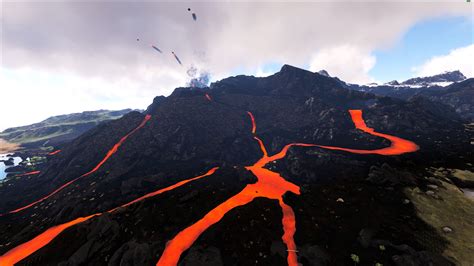 Volcano Plains Ragnarok Official Ark Survival Evolved Wiki