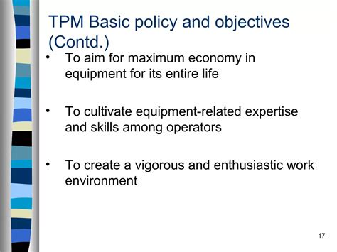 Tpm Principles And Concepts PPT