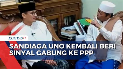 Sandiaga Uno Kembali Beri Sinyal Pindah PPP Tinggal Berembuk Dengan