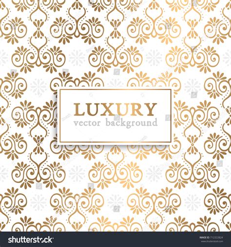 Luxury Vector Pattern Stock Vector (Royalty Free) 712322824 | Shutterstock