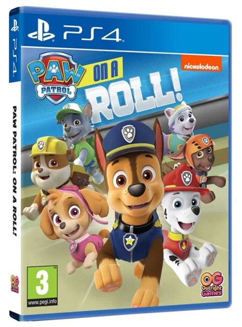 Joc Paw Patrol On A Roll Pentru Ps