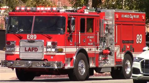 LAFD Engine 89 Responding YouTube