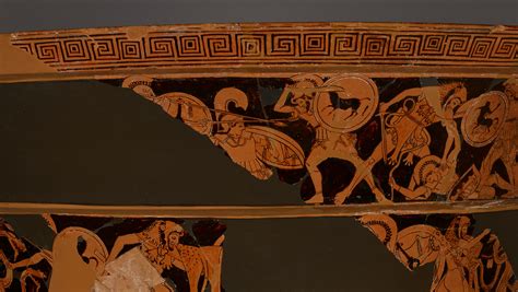 Attic Red Figure Volute Krater Getty Museum