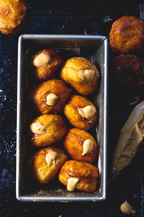 Salted Caramel Brioche Doughnuts Everything Dessert