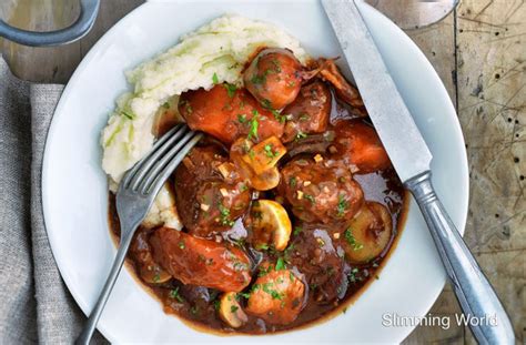 Slimming World: Slow cooked beef Bourguignon recipe - Best Slimming World