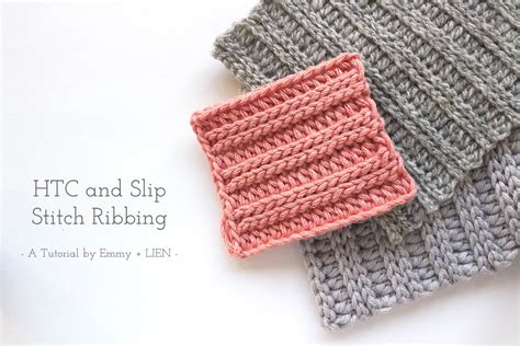 TUTORIAL Crochet Ribbing Pt One HTC And Slip Stitch Emmy LIEN