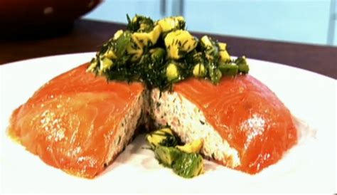 Phil Vickery Festive Feast Smoked Salmon Mousse With Avocado And Dill