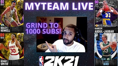 Nba K Myteam Live Xp Grind I Got My Ps Secured Grind To K Subs