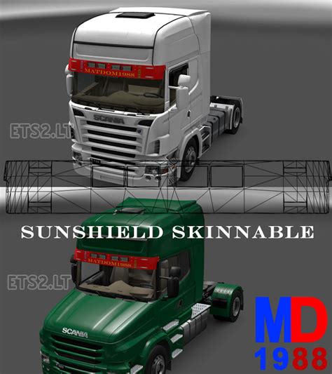 Sunshield For All Scania Ets2 Mods