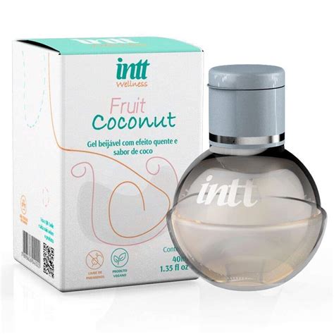 Gel Para Sexo Oral Fruit Coconut Linha Intt Wellness Lolla Sex Shop Online Tudo Para Sa De