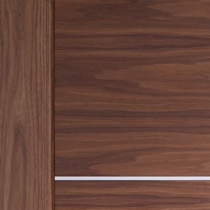 XL PFWALPOR33 FD Internal Walnut Pre Finished Portici Fire Door