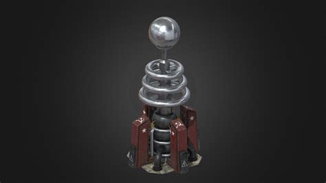 Red Alert 2 - Soviet Tesla coil - Download Free 3D model by Ska-Ara [deffdea] - Sketchfab