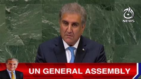 Shah Mehmood Qureshi S Speech In United Nations General Assembly 29