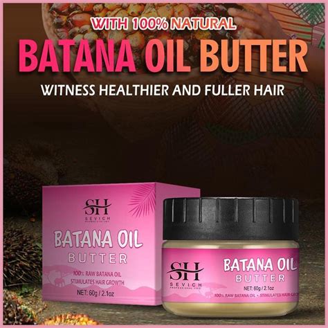 Batana Oil Sevich Batana Oil Hair Grower Batana Butter Hair Mask 100 Raw Batana Oil Lubricates