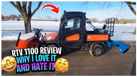 Kubota Rtv 1100 Review Snow Removal Equipment Kubota Front Snowblower Attachment Youtube