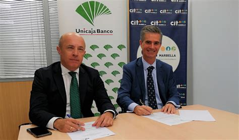 Unicaja Banco Reafirma Su Apoyo A Cit Marbella Y Ofrece A Cerca De