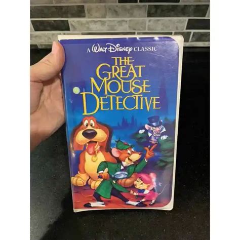 Walt Disney Classic The Great Mouse Detective Vhs Black Diamond