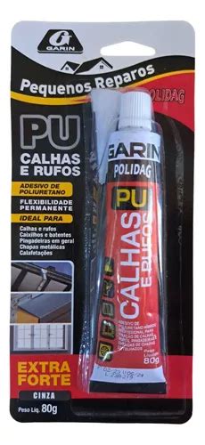 Veda Calhas Pu Calhas E Rufos Cinza 80g