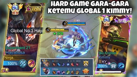 Lagi Solo Rank Ketemu Global Kimmy Gila Jadi Hard Game Gini Ketemu