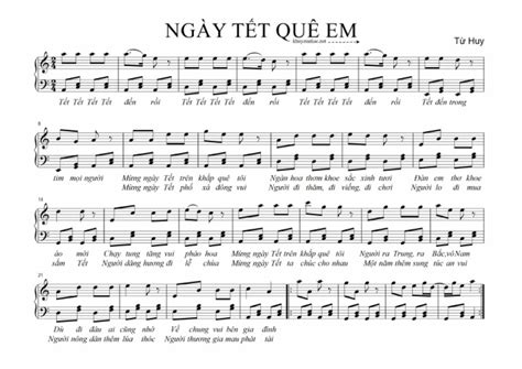 Ngay Tet Que em Piano | PDF