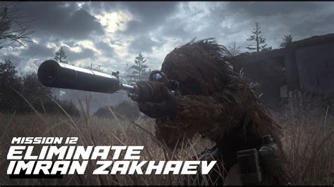 ELIMINATE IMRAN ZAKHAEV MISSION 12 CALL OF DUTY 4 MODERN WARFARE