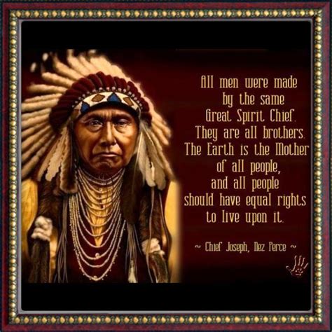 Quotes From Indian Chiefs Quotesgram Native American Quotes Native