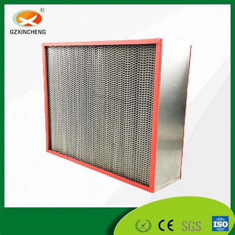 350 Degree High Temperature Resistance Industry HEPA Air Filter Heat