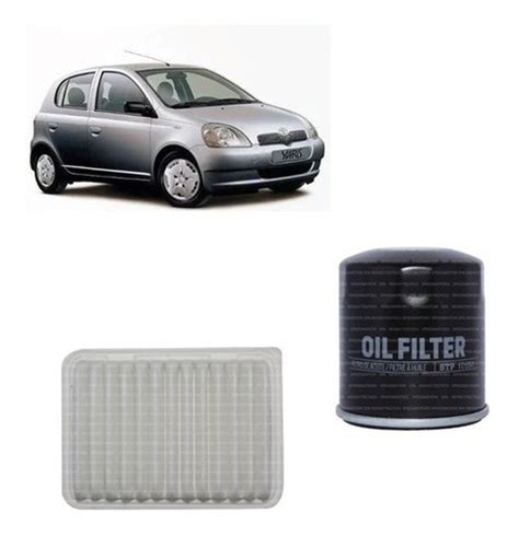 Kit Filtros Aceite aire Toyota Yaris 1 3 2006 2015 Cuotas sin interés