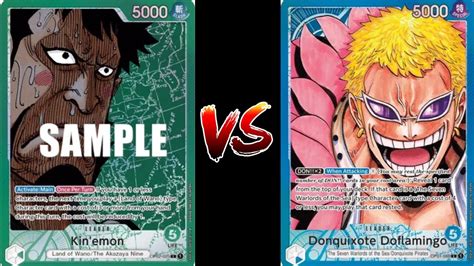 Kinemon Va Doflamingo One Piece Card Game OP 03 YouTube