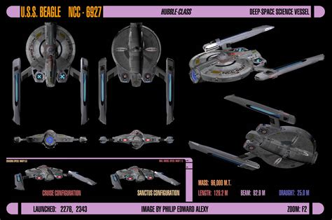 Uss Beagle Ncc 6927 Final Ortho By Harroldsheep On Deviantart