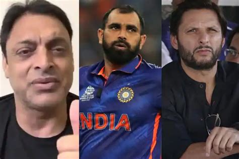 Shoaib Akhtar And Shahid Afridi Slams Mohammed Shami After Karma Tweet