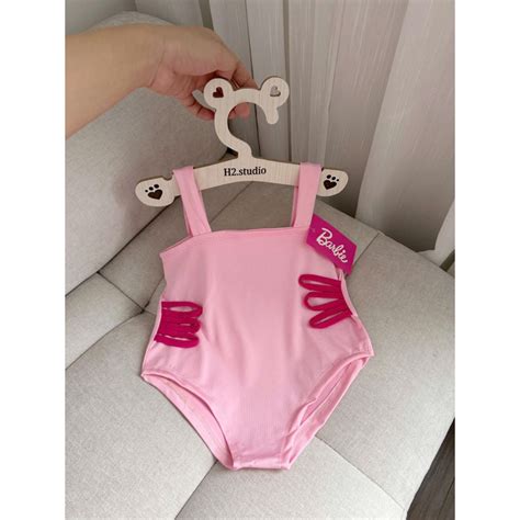 Bikini cho bé gái bikini liền thân Babie cho bé 8 25kg Shopee Việt Nam