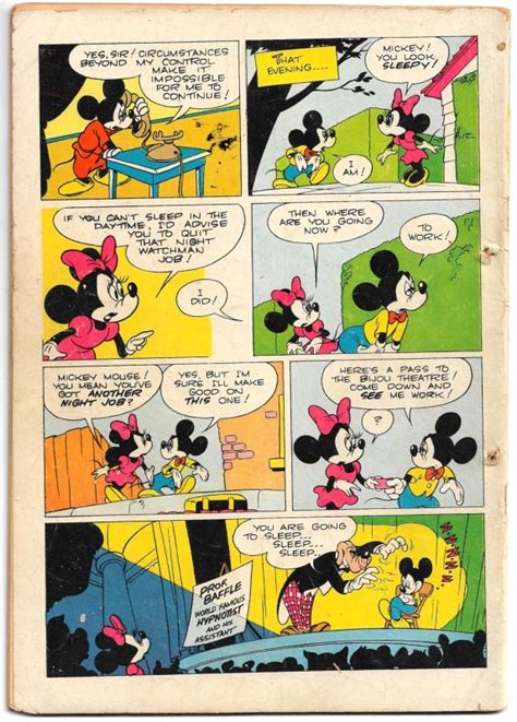 MICKEY THE BEANSTALK Four Color 157 1947 6 0 FN 52 Pgs Of H