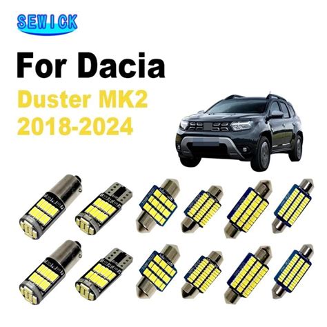 10pcs Car Led Interior Map Trunk Dome License Plate Light Kit 12v For