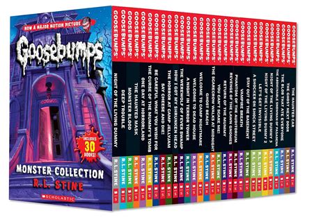 Goosebumps Monster Book Collection Goosebumps Classic Amazon Br