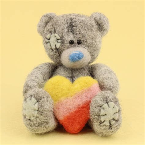 Tatty Teddy Needle Felt Kit Everyday Edition The Makerss