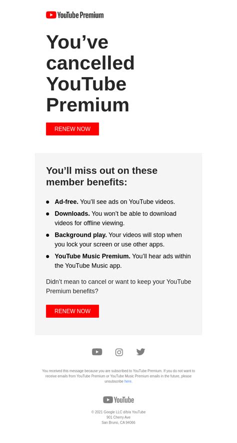 Youve Cancelled Youtube Premium And Will Lose Your Member Benefits