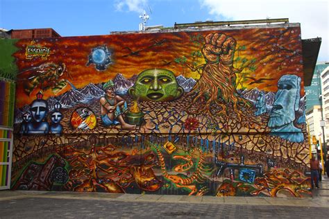 Amazing Street Art In Caracas Venezuela By Colectivo Essencia 2012