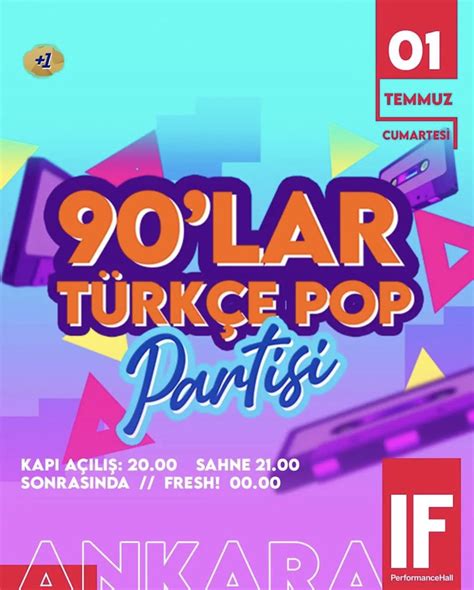 If Performance Hall On Twitter Lar T Rk E Pop Partisi Temmuz