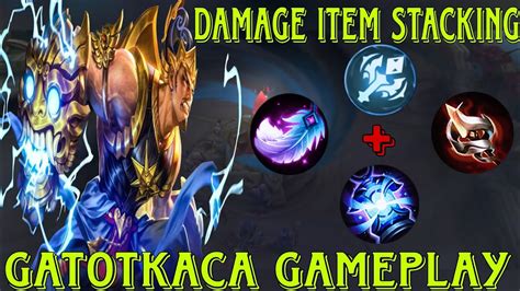 GATOTKACA BEST BUILD ITEM BURST Top Global Gatotkaca Gameplay