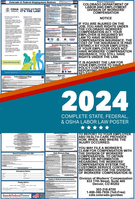 2024 Digital Labor Law Posters — State And Federal Poster