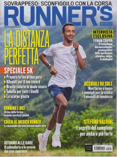 Abbonamento Runner S World Magazine Cartaceo Mensile Italiano