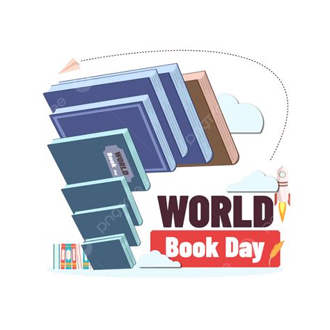 Libro Mundial Y Copyright Day Cloud Png Día De Los Derechos De Autor