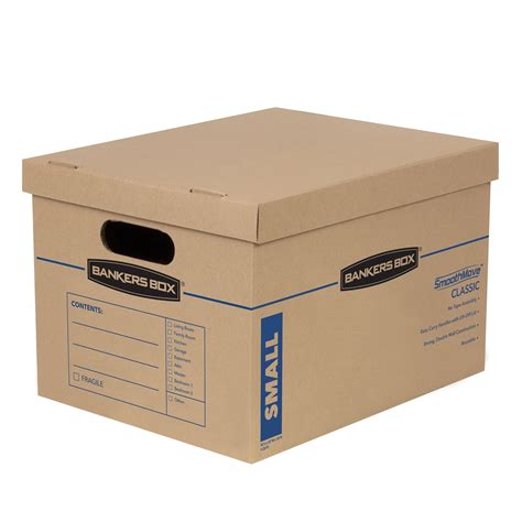 Bankers Box Strong Moving Boxes Smoothmove Classic Litre Moving