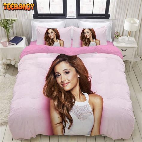 Ariana Grande Portrait Pink Bedding Set