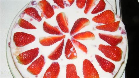 Tarta De Frutilla Con Gelatina