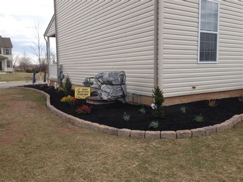 Low Maintenance Landscape Design And Installation For Side Yard Areas By Ryans Landscaping In Han