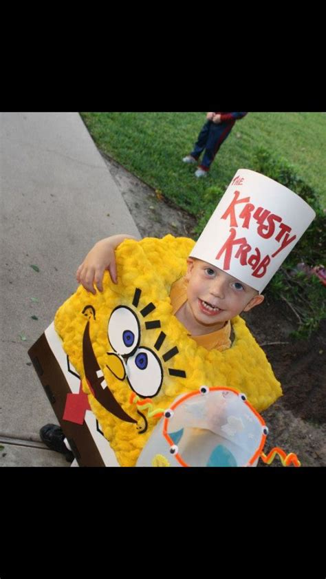 DIY SpongeBob Halloween Costume