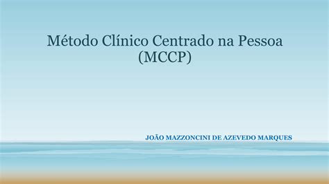 Pdf M Todo Cl Nico Centrado Na Pessoa Mccp Dokumen Tips